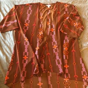 Lularoe Lindsay kimono